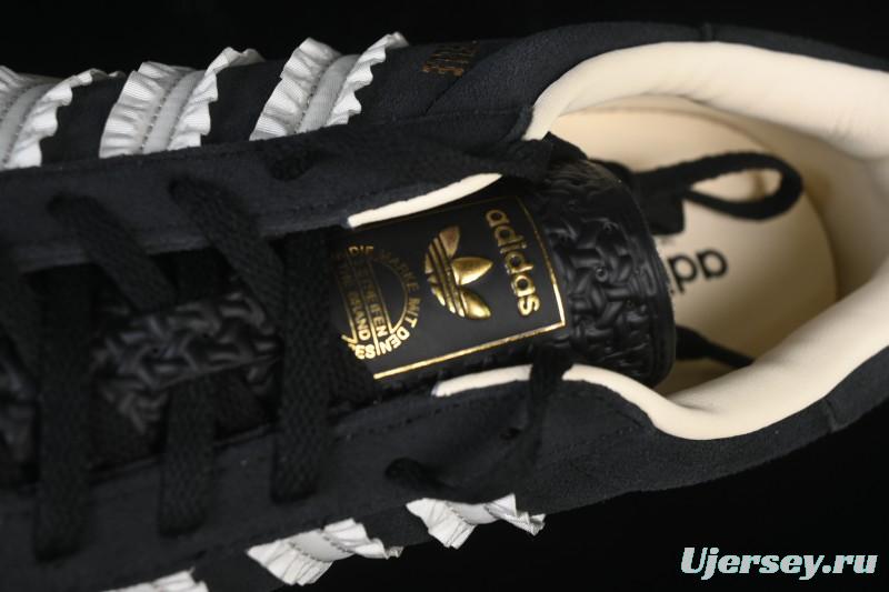 Adidas Originals Gazelle Indoor Retro Casual Slip-Resistant Wear-Resistant Low-Top Skate Shoes - JS1412