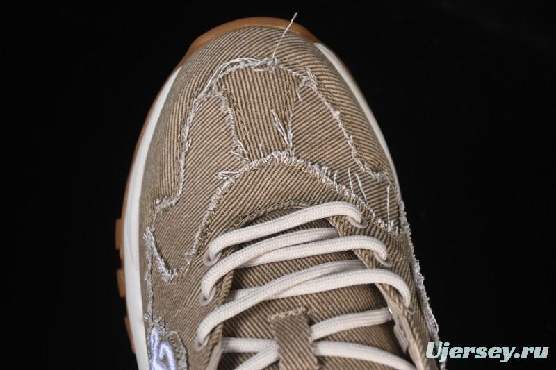 Adidas NY MLB Bigball Chunky Vintage Cursive Height-Increasing Thick Sole Running Shoes - 3ASHVT25N07BGS