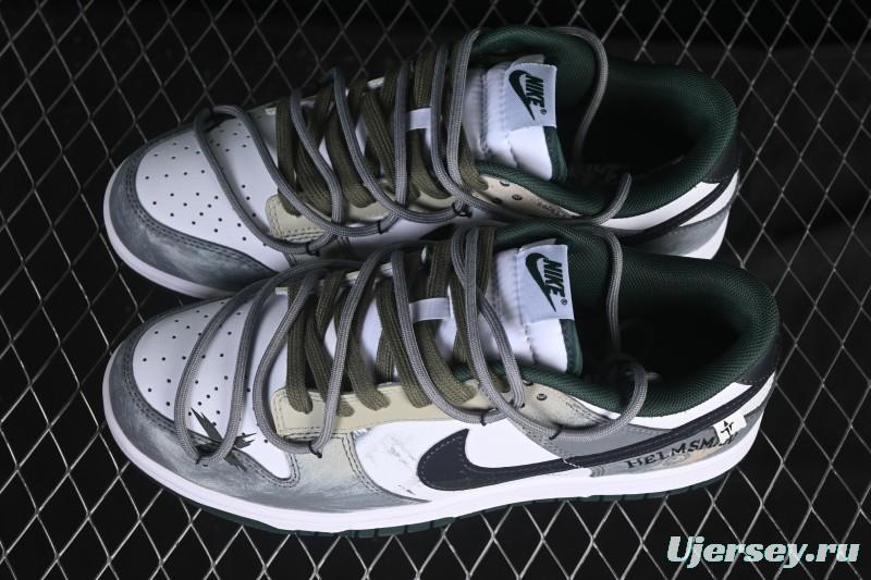 Nike SB Dunk Low Anniversary Custom Low-Top Casual Skate Shoes - DV0833-111