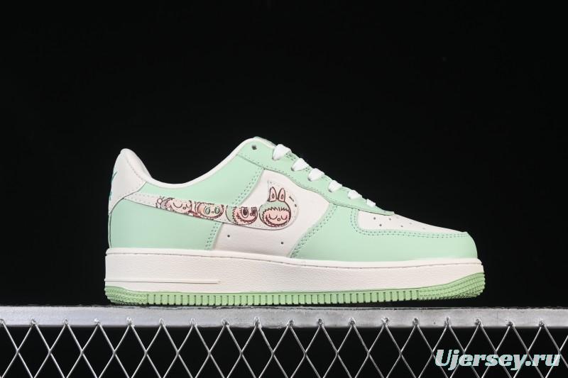 Nike Air Force 1'07 Low Casual Sneakers with Full-Length Air Cushion - KB1688-007