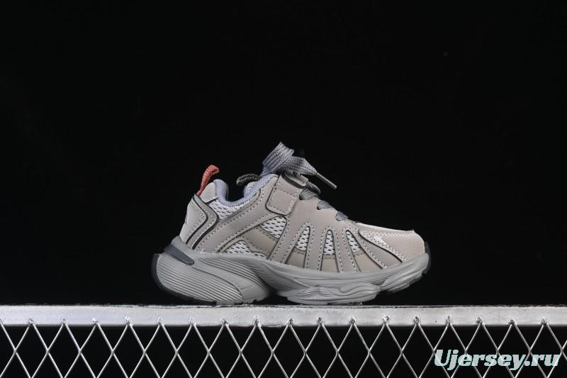 Adidas Adistar Anti-Slip Durable Casual Kids Shoes - Cement Gray