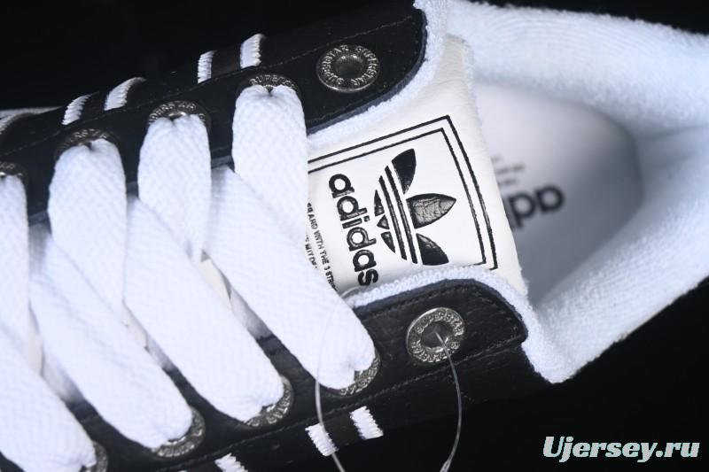 Adidas Superstar II J Casual Sneakers with Shell Toe Design - JQ0314