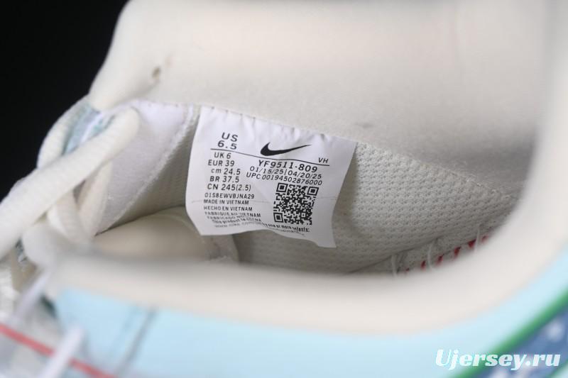 Nike Air Force 1 '07 Low LV Collaboration White Blue Casual Sneakers - YF9511-809