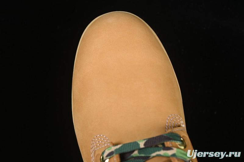 Timberland Bape Undefeated Triple Collaboration Limited Edition Waterproof Boots - TB0A1R7Y231