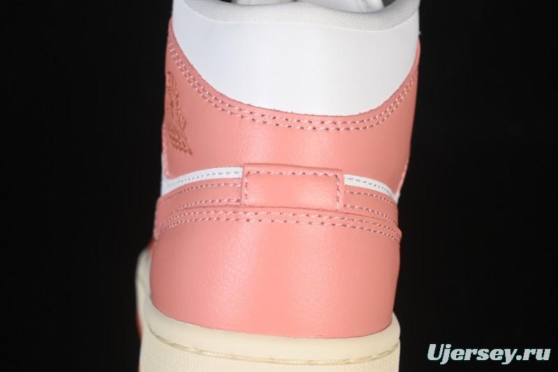 Nike Air Jordan 1 Mid AJ1 Orange Sunshine - DQ8426-180