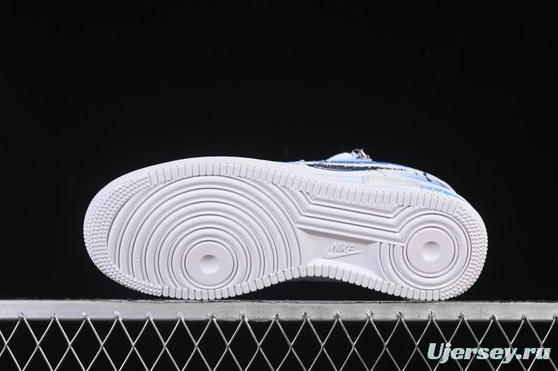 Nike Air Force 1 '07 Low Sagittarius Hand-Painted Doodle Zodiac Series Low-Top Casual Sneakers - 11231221