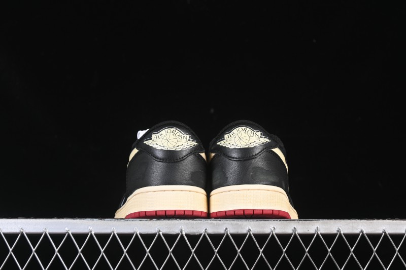 Nike Nigel Sylvester x Air Jordan 1 Low Casual Lifestyle Sneakers - IB8958-001