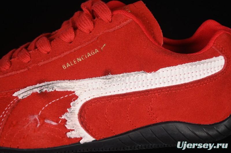 Puma The Open Product x Balenciaga Speedcat Low-Top Lifestyle Casual Shoes - 406519-03