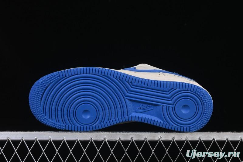 Nike Air Force 1 '07 Low LV Collaboration Mesh Panel Light Blue Low-Top Casual Sneakers - QW5836-025