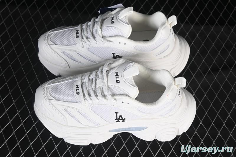 New York Yankees Chunky A Height-Increasing Thick Sole Casual Running Shoes - 3ASHW055N07WHS