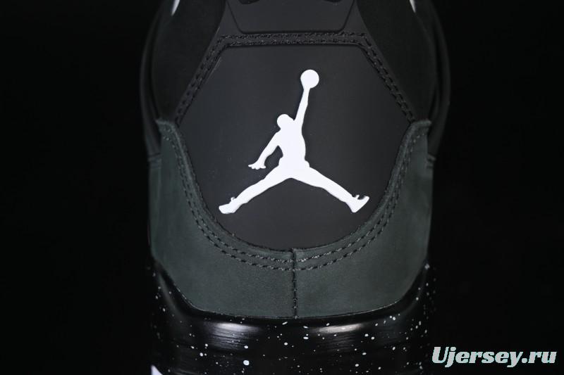 Nike Air Jordan 4 Retro Basketball Shoes with Fear Pack Design - FQ8138-002