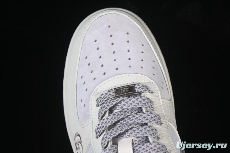 Nike Air Force 1'07 Low Gucci Collaboration White Light Brown Low-Top Casual Sneakers - YF9511-807