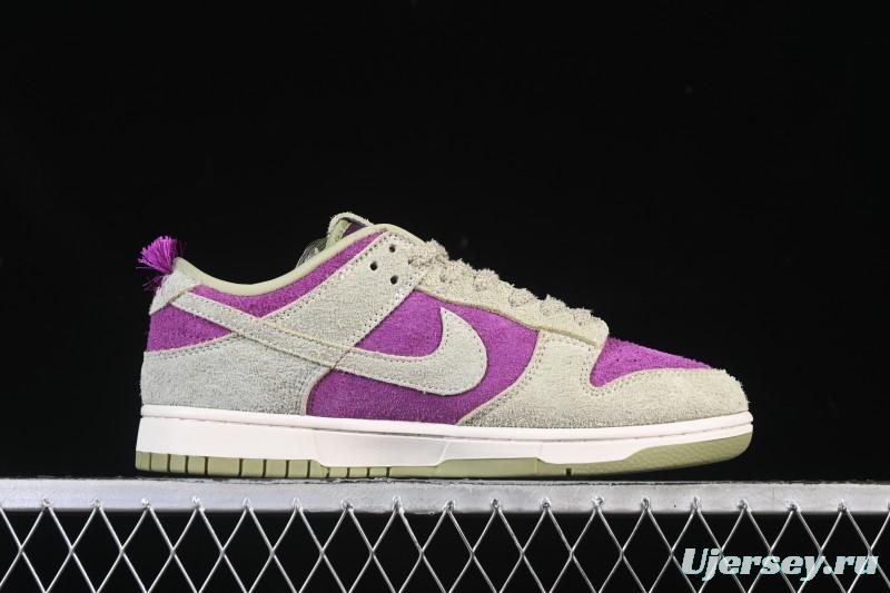 Nike Dunk Low Panda Viotech Green Purple Low-Top Casual Skate Shoes - IH7648-700