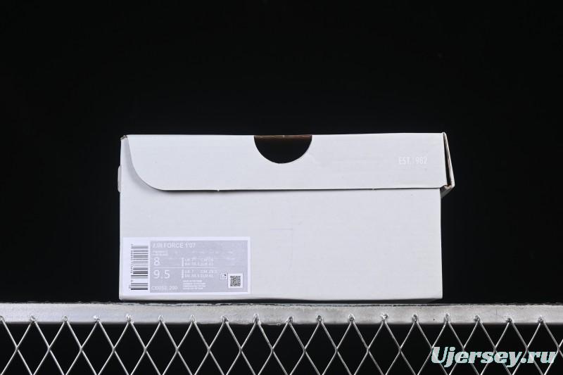 Nike Air Force 1'07 Low Knit Khaki Casual Sneakers - CI0051-200