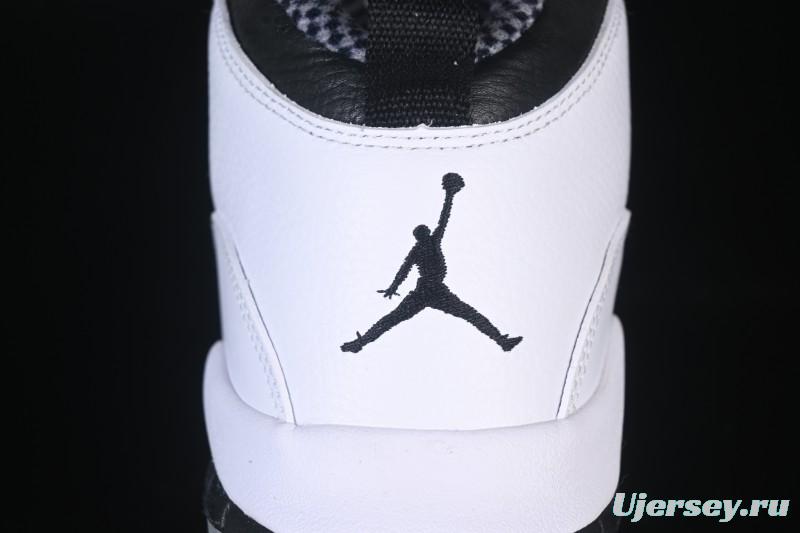 Nike Air Jordan 10 Retro Light Steel Grey Basketball Shoes - HJ6779-104