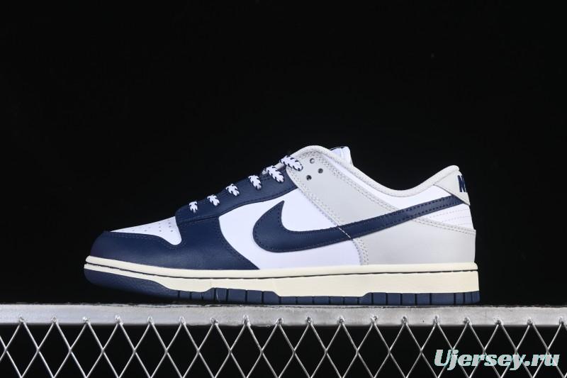 Nike SB Dunk Low Blue White Gray Colorway Low-Top Casual Skate Shoes - IM2222-101
