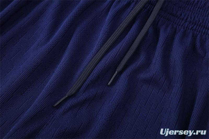 Player Version 25/26 Barcelona Royal Blue T90 Half Zipper Jacket+Long Pants