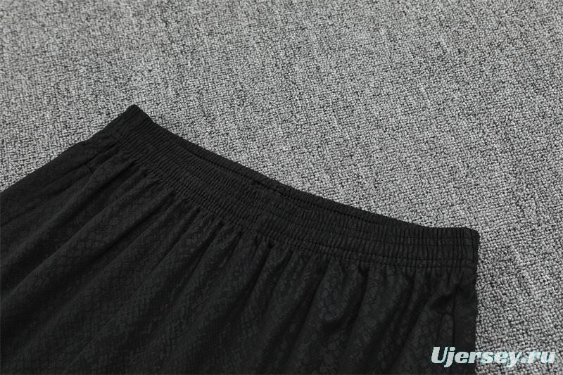 25/26 Barcelona Black Joint Edition with XS Short Sleeve+Soccer Shorts