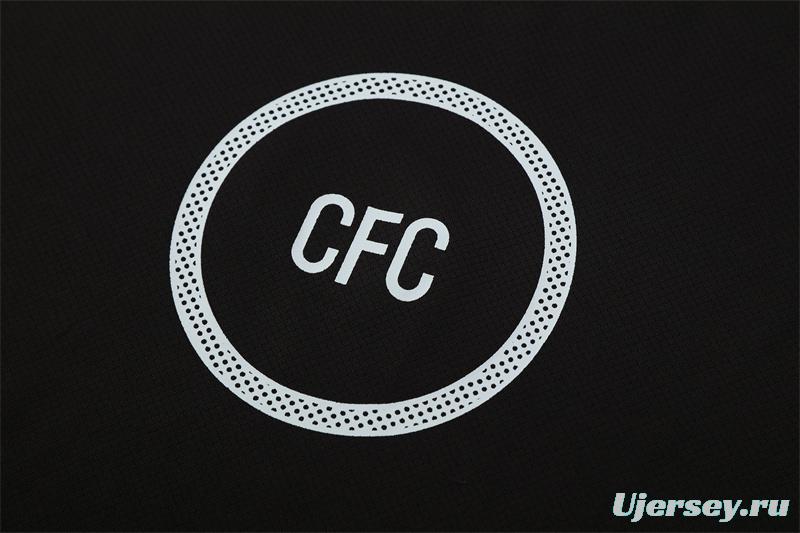 25/26 Chelsea Black T90 with XS Short Sleeve+Soccer Shorts