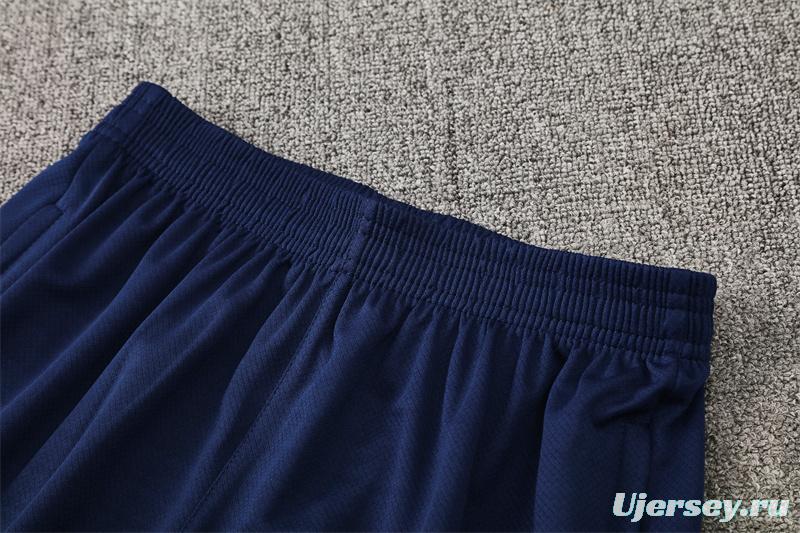 25/26 Barcelona Royal Blue T90 Short Sleeve Jersey+Shorts with XS