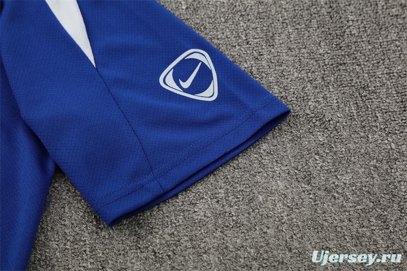 25/26 Chelsea Blue T90 with XS Short Sleeve+Soccer Shorts