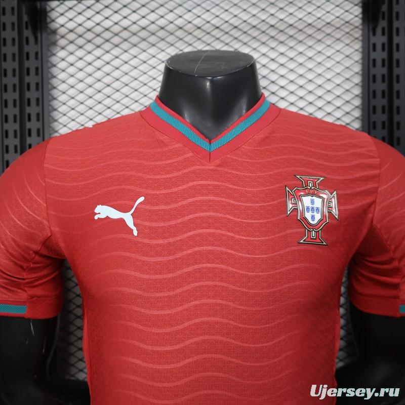 Player Version 2026 Portugal Home Jersey