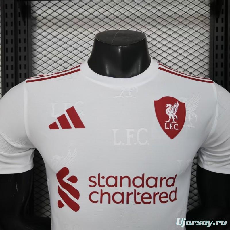 Player Version 25/26 Liverpool White Special Edition Jersey