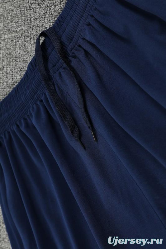 25/26 PSG Red/Blue Vest Jersey+Shorts