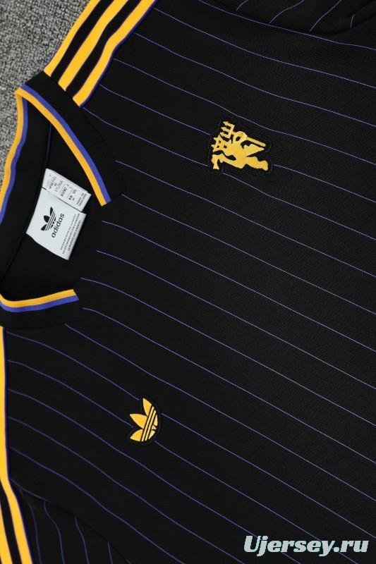 25/26 Manchester United Wine Short Sleeve Jersey+Shorts