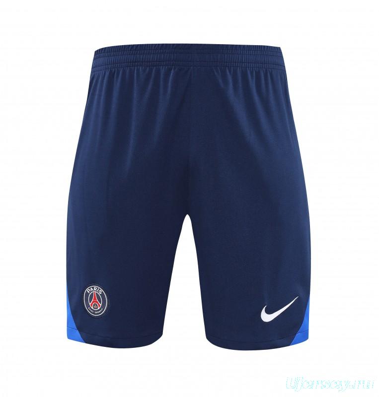 25/26 PSG Red/Blue Vest Jersey+Shorts