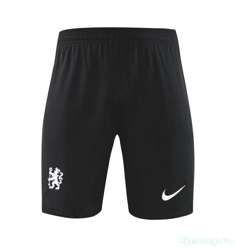 25/26 Chelsea White Short Sleeve Jersey+Shorts