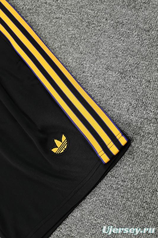 25/26 Manchester United Adidas Original Wine Vest Jersey+Shorts