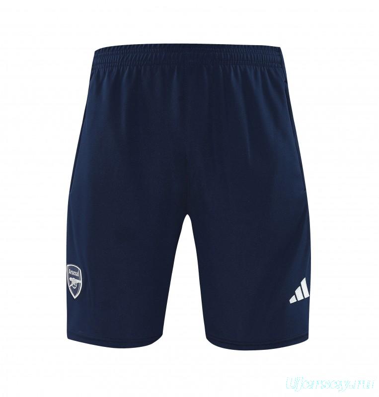 25/26 Real Madrid Navy Short Sleeve Jersey+Shorts