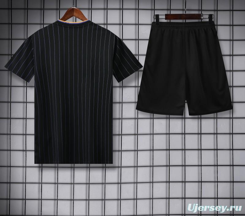 25/26 Manchester United Wine Short Sleeve Jersey+Shorts