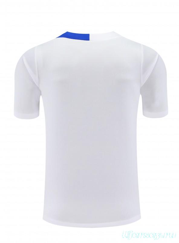 25/26 PSG White Short Sleeve Jersey+Shorts