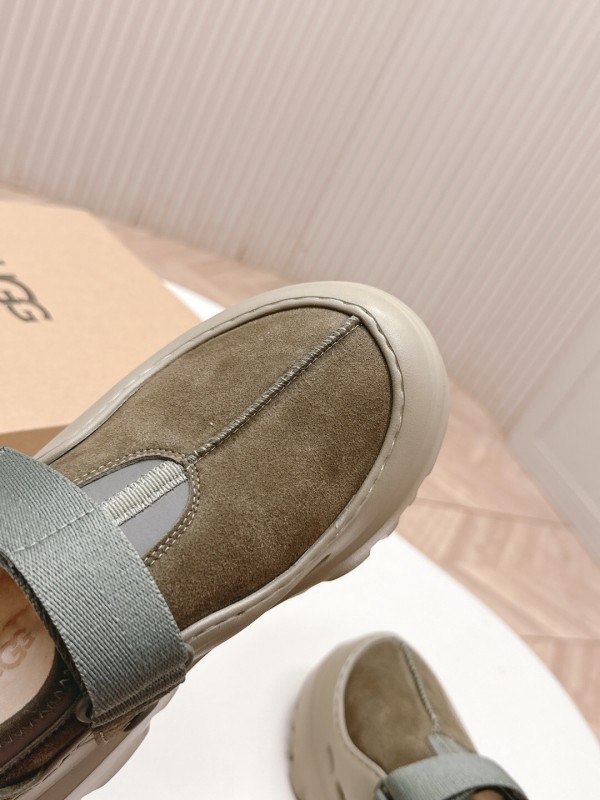 UGG 2025 SS New Wool Shoes with Lightweight EVA Sole and Water-Resistant Suede - KFY00260