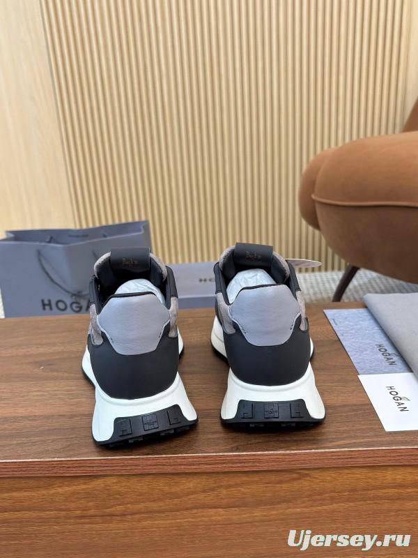 Hogan H-STRIPES Series Couple High Platform Chunky Dad Sneakers - AS00350