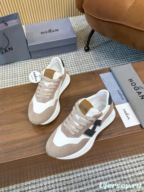 Hogan H-STRIPES Series Couple Thick Sole Dad Shoes Airship Shoes Casual Sports Shoes - AS00350