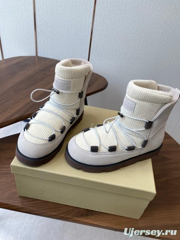 Brunello Cucinelli Open Walk Ankle Boot Winter Snow Boots - AS00410