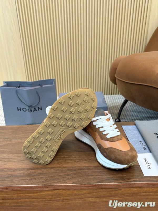 Hogan H-STRIPES Series Couple Thick Sole Dad Shoes Airship Shoes Casual Sports Shoes - AS00350