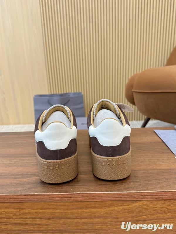 Hogan Platform Series H698 Thick Sole Casual Sneakers - H698