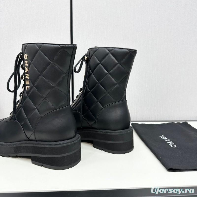 Chanel Fall/Winter Heavy-Duty Boots with Rubber Foam Sole - LY00380/LY00390