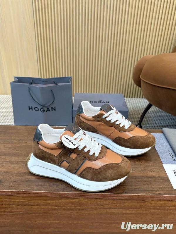Hogan H-STRIPES Series Couple Thick Sole Dad Shoes Airship Shoes Casual Sports Shoes - AS00350
