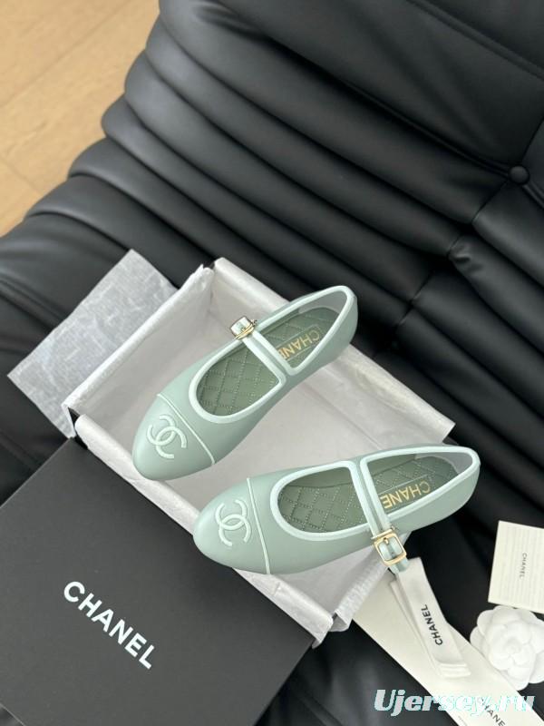 Chanel SS 2025 Runway Mary Jane Flats - LY00