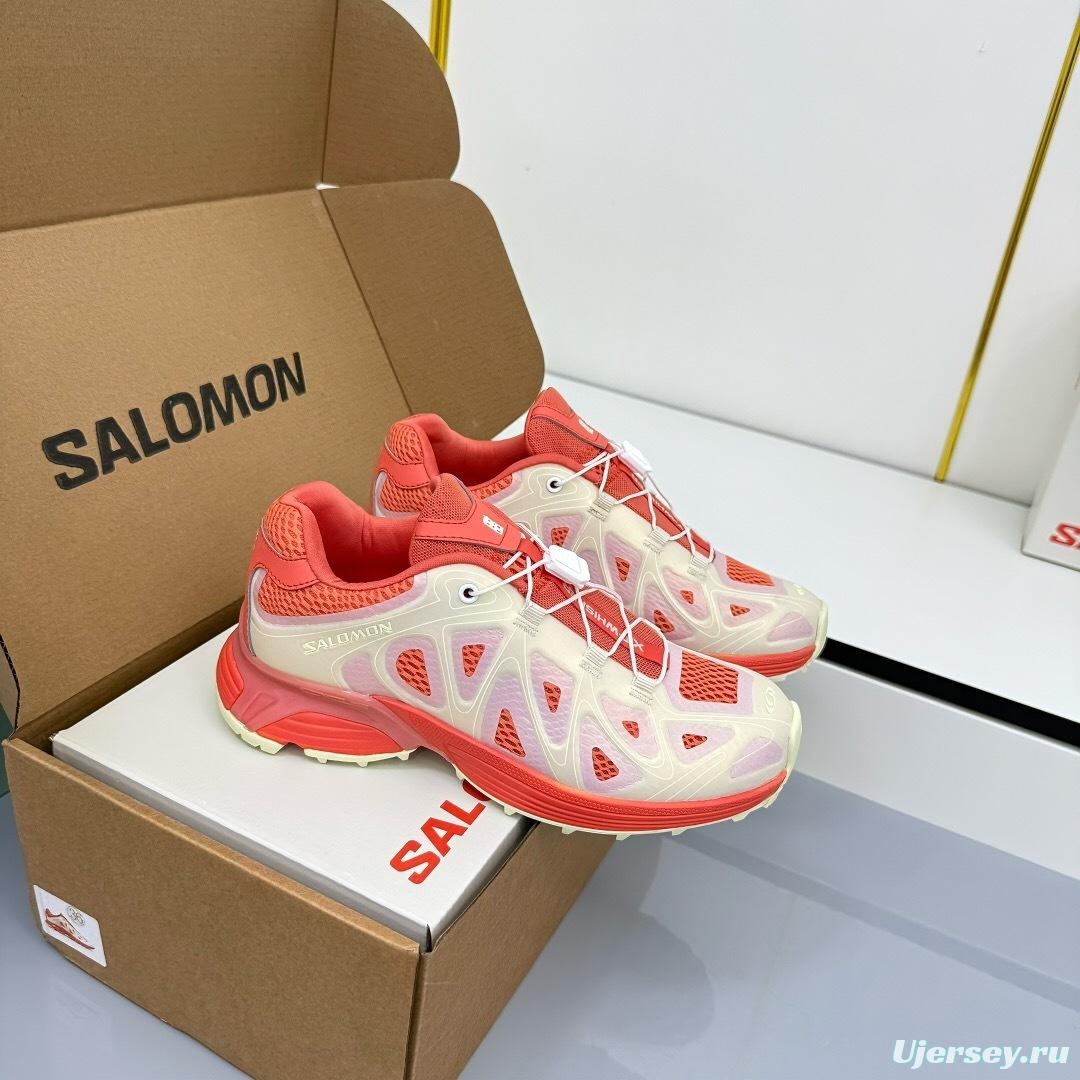 Salomon XT Whisper Casual Shoes with Thick Sole and Color Blocking - LY00310