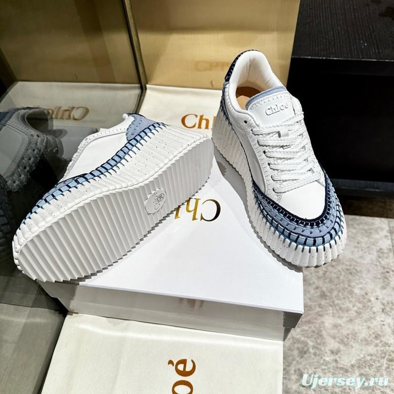 Chloe Hand-Stitched Mark Line Casual Shoes - LY00350