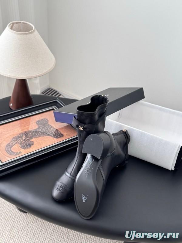 Chanel 2025 SS New Bow Ankle Boots - LY00