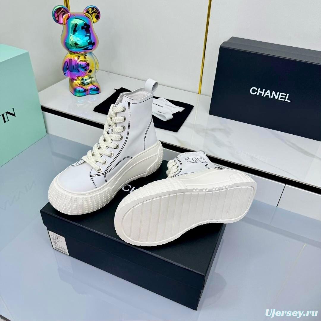 Chanel 2025 SS Short Boots Essential Fall Winter Fashion Item - LY00380