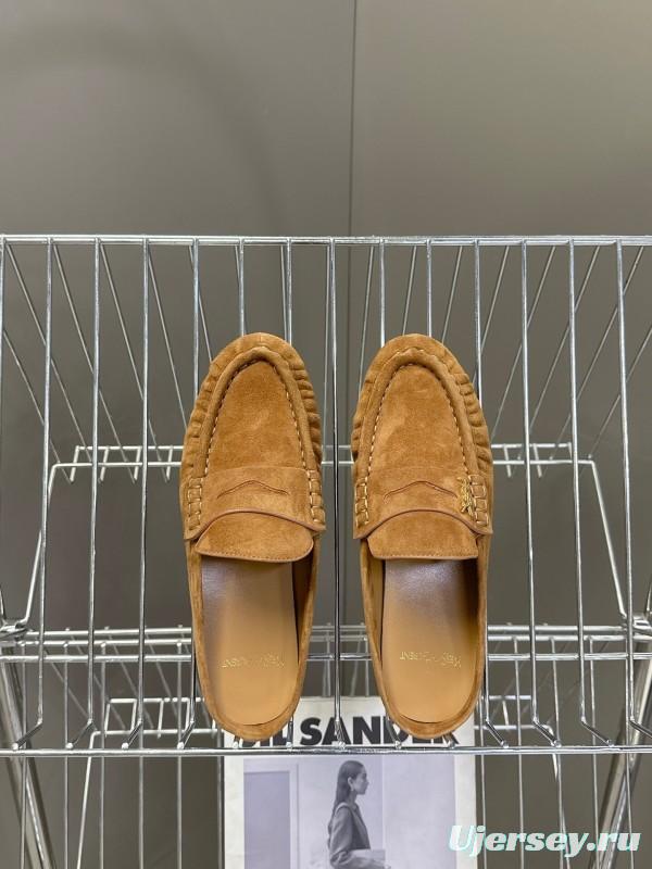 Saint Laurent 2025/SS Classic Loafer Mule Flats - KFY00320