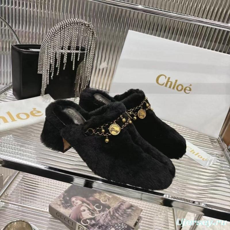 Chloe 2026 Real Fur Slippers - LY00320